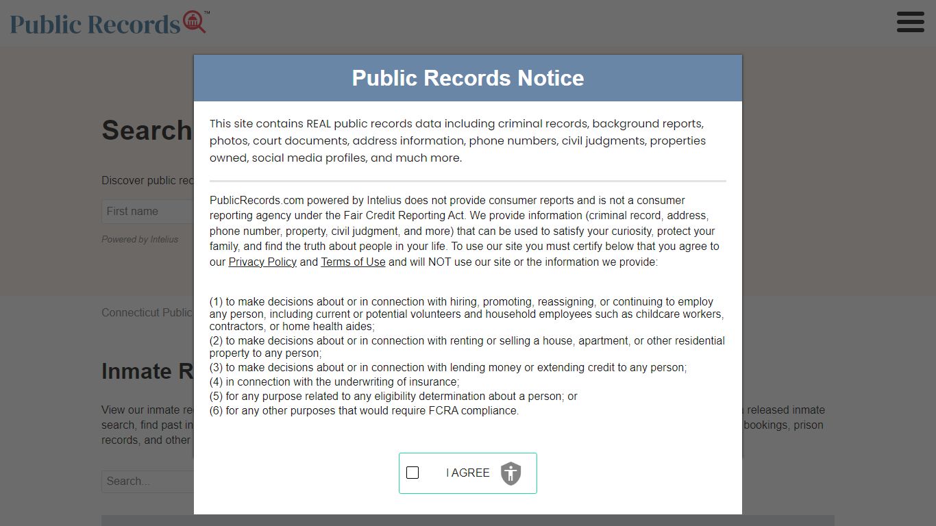 Connecticut Inmate Search | Public Records